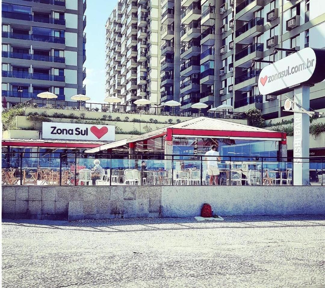 Lindo Apto No Barrabela, Todo Equipado, Com Arcondicionados Split Novos No Quarto E Na Sala, Limpissimo, Cheiroso, Novinho, Condominio Em Frente A Praia, Com Piscina Aquecida, Sauna, Quadra, Academia, Lavanderia, Salao De Beleza, Restaurantes, Mercad 里约热内卢 外观 照片