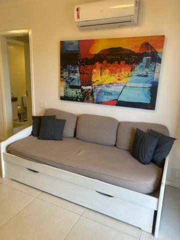 Lindo Apto No Barrabela, Todo Equipado, Com Arcondicionados Split Novos No Quarto E Na Sala, Limpissimo, Cheiroso, Novinho, Condominio Em Frente A Praia, Com Piscina Aquecida, Sauna, Quadra, Academia, Lavanderia, Salao De Beleza, Restaurantes, Mercad 里约热内卢 外观 照片