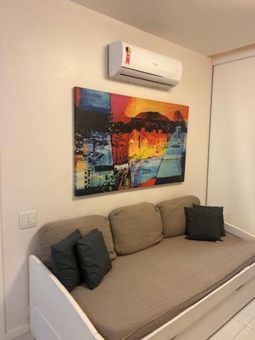 Lindo Apto No Barrabela, Todo Equipado, Com Arcondicionados Split Novos No Quarto E Na Sala, Limpissimo, Cheiroso, Novinho, Condominio Em Frente A Praia, Com Piscina Aquecida, Sauna, Quadra, Academia, Lavanderia, Salao De Beleza, Restaurantes, Mercad 里约热内卢 外观 照片